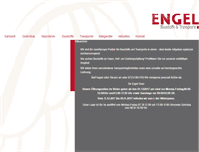 Tablet Screenshot of engel-baustoffe.de